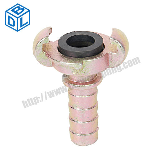 European Claw Coupling Hose End with Collar Coupling